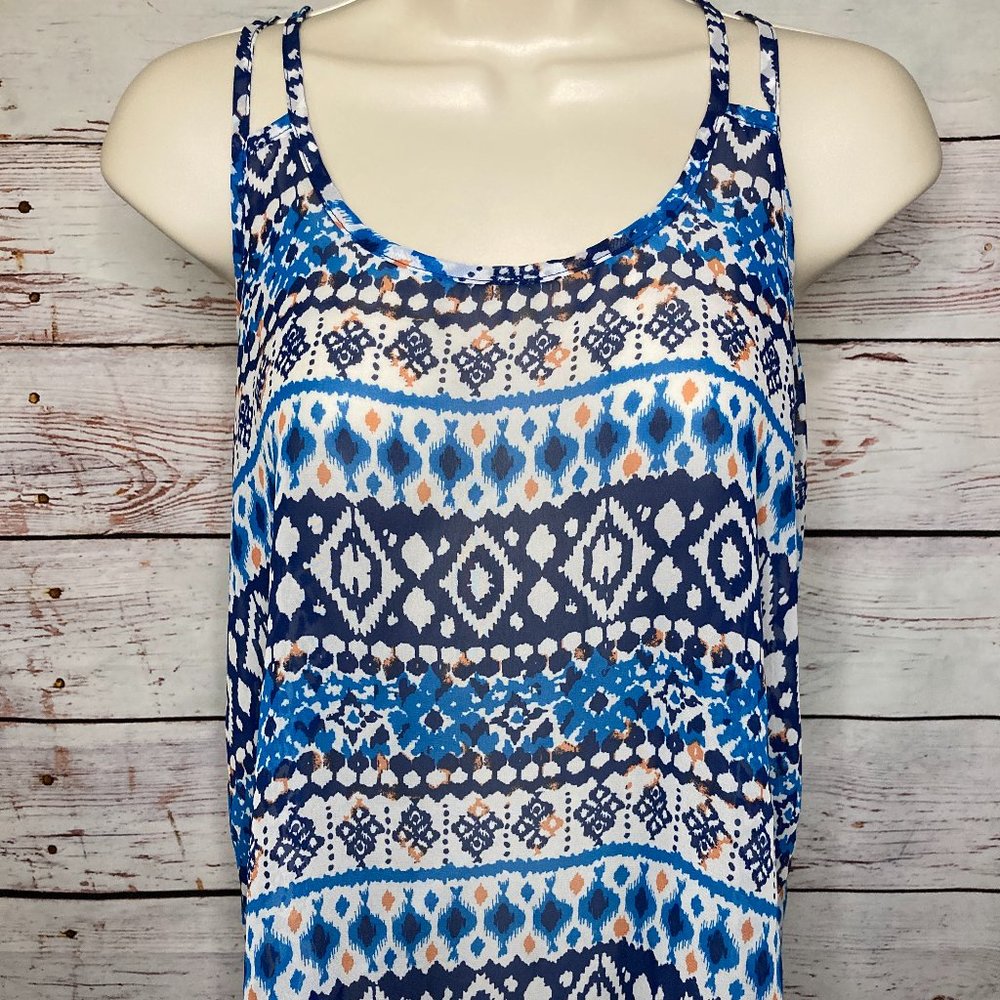 American Dream | Bohemian Strappy Tank Top | M